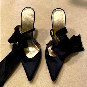 Emanuel Ungaro Satin Stilettos